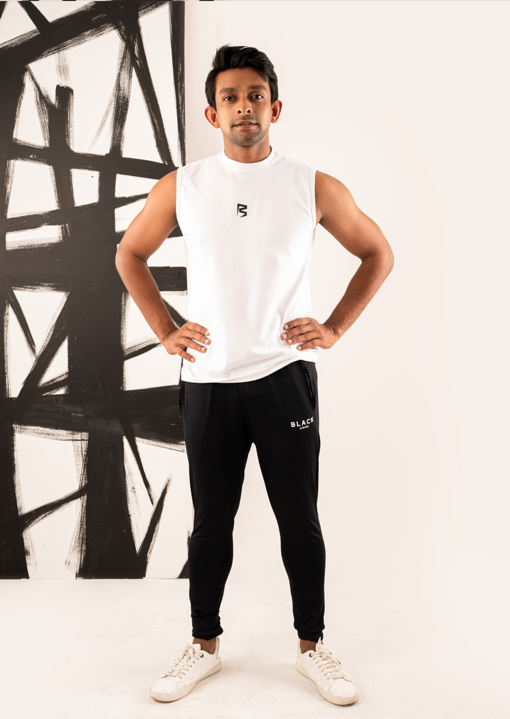 SECOND EDITION MENS TANK TOP WHITE BWC275W