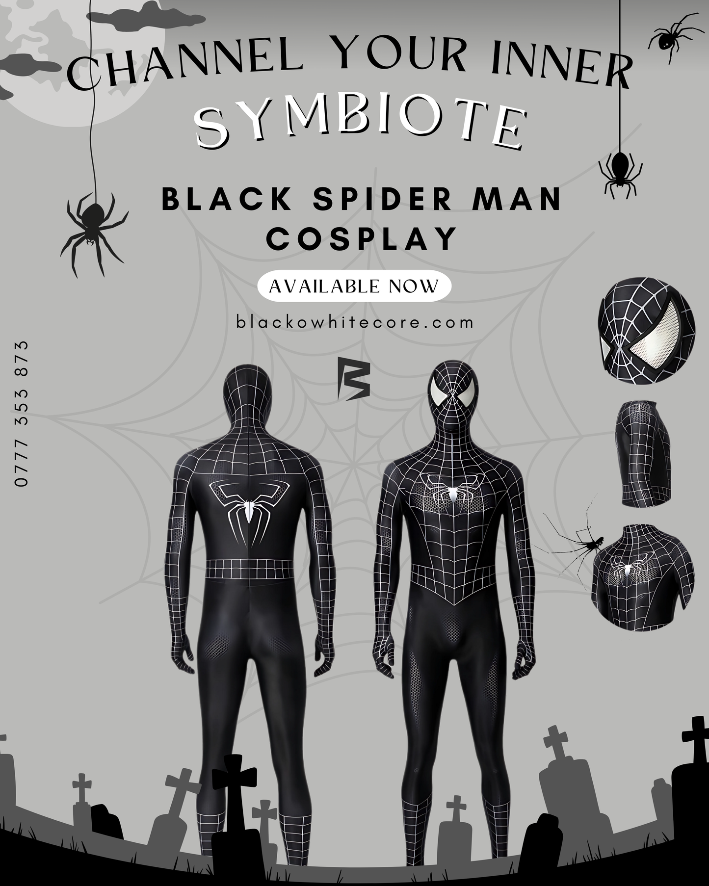 SYMBIOTE SPIDER MAN COSPLAY