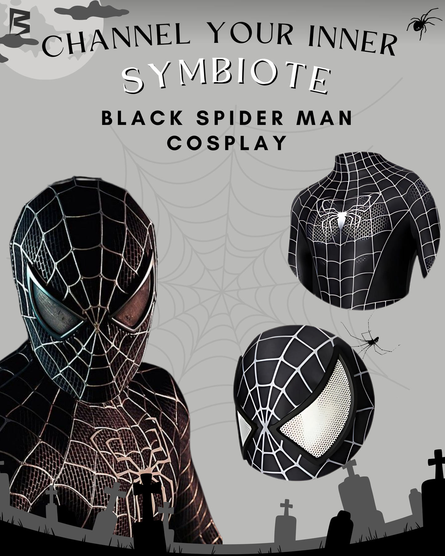 SYMBIOTE SPIDER MAN COSPLAY