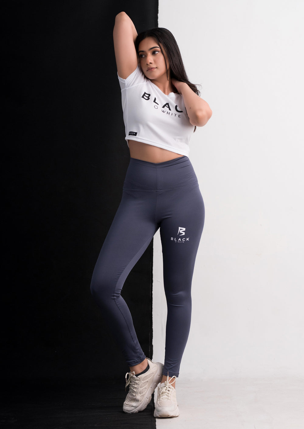 Womens grey workout on sale leggings